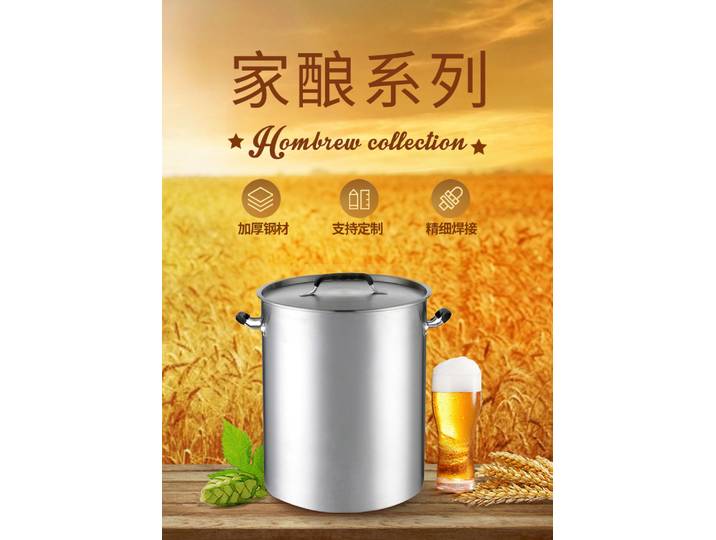 Fût à bière artisanale en acier inoxydable de 25 L Équipement de fermentation à domicile pour la fabrication de bière artisanale