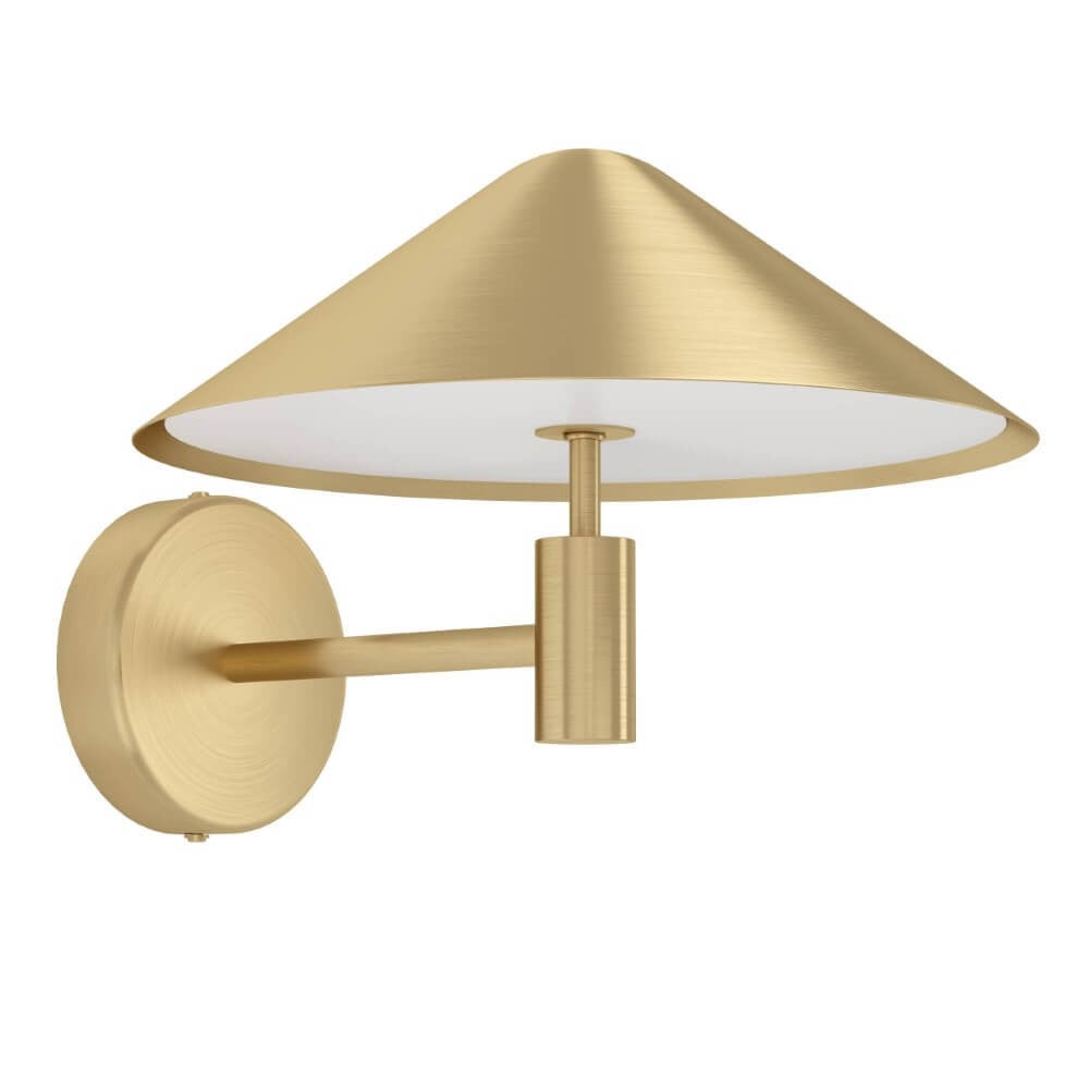 Eglo Paraguay Design Wandlamp Messing/Goud IP20