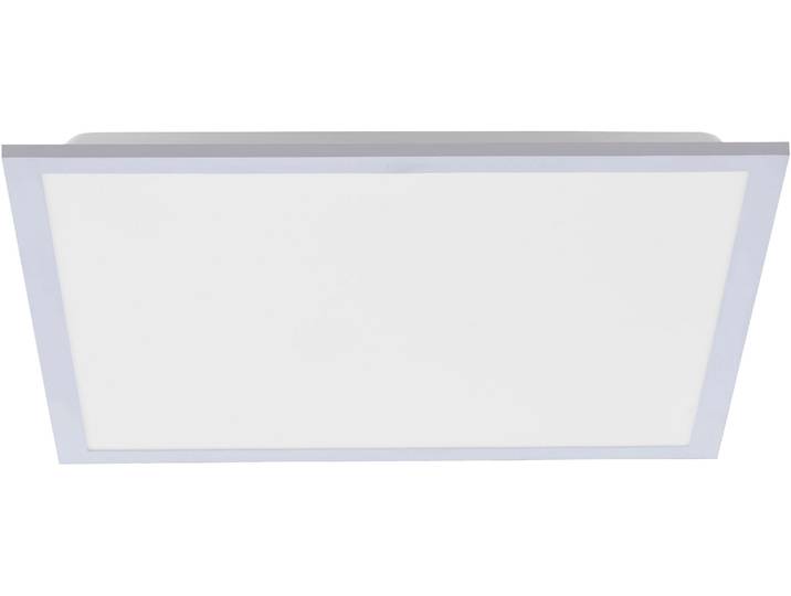 JUST LIGHT LED Panel FLAT , silber (silberfarben), 1, H: 7cm, 1 Stk., Leuchten, LED Deckenleuchte, LED Deckenlampe, LED Panel