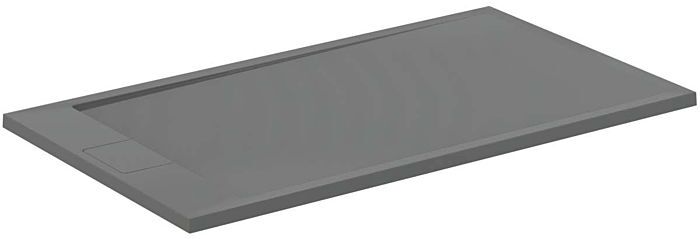 Ideal Standard Flat S + Brausewanne T5570FS 1400 x 800 x 36 mm, quarzgrau, rechteckig
