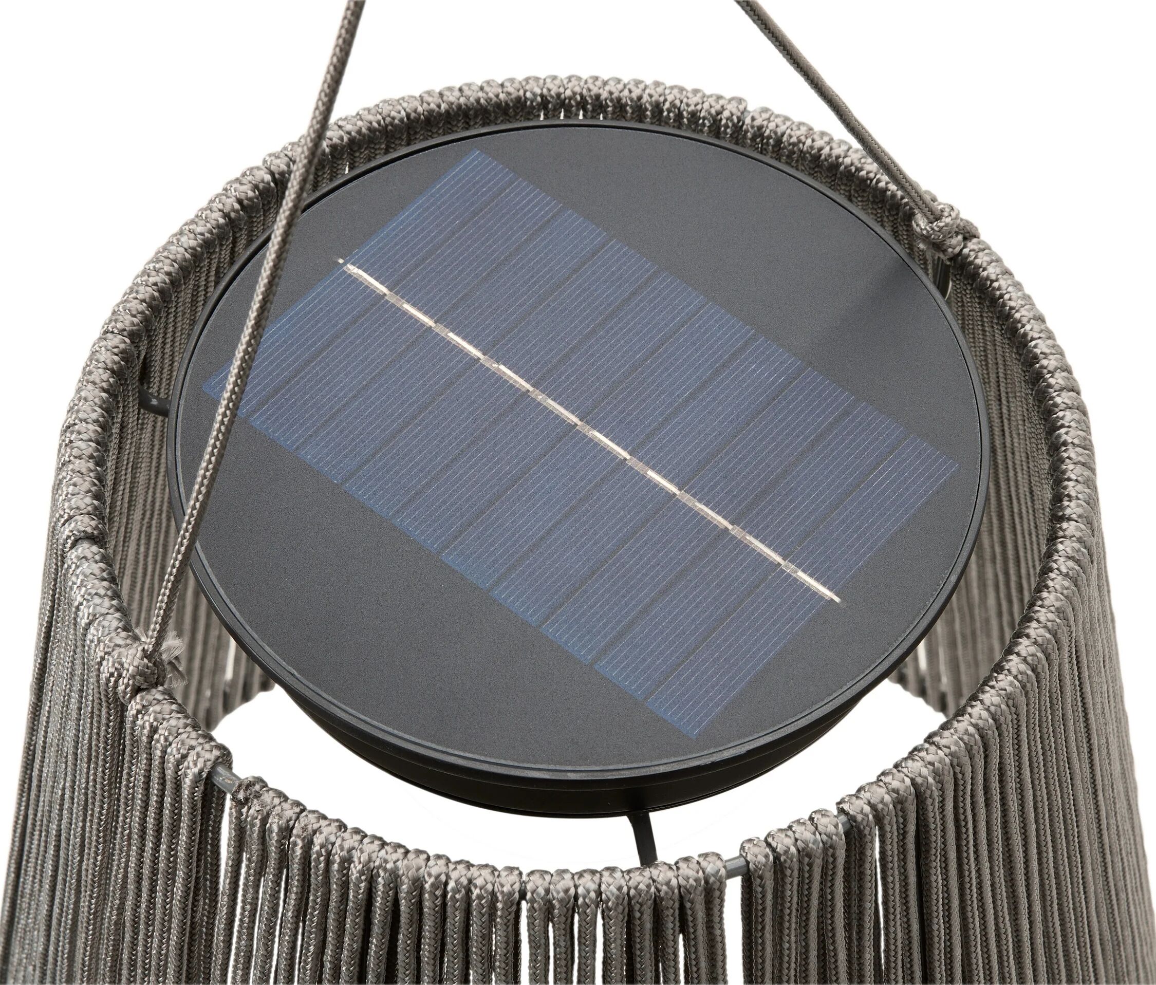 Tchibo - Akku-Solar-Laterne mit Tischhalterung - schwarz