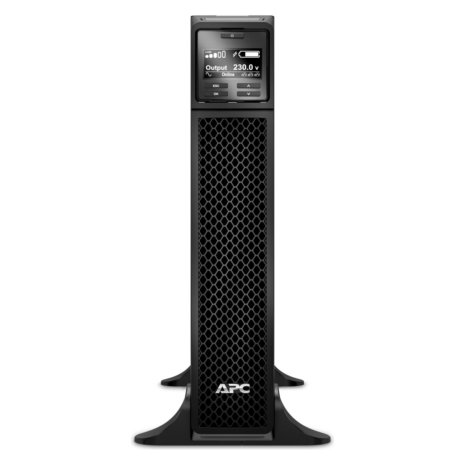 APC Smart-UPS RT 3000VA Tower 2U USB 4min Runtime 2700W (3000 VA, 2700 W, Online-Doppelwandler USV) (SRT3000XLW-IEC)