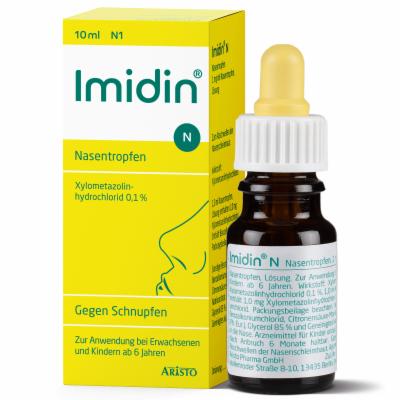 Aristo Pharma GmbH IMIDIN N Nasentropfen 10 ml 06876495