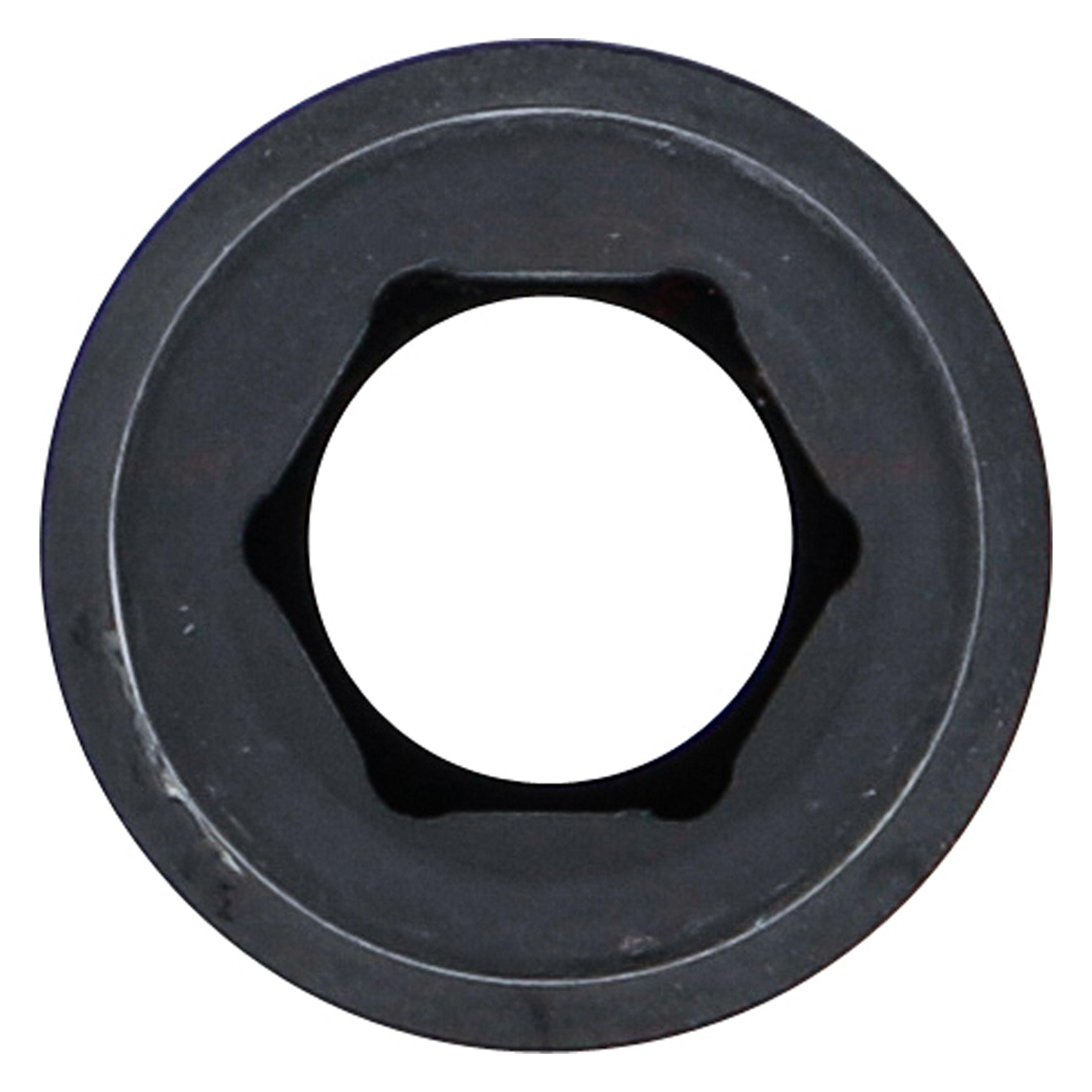 BGS Kraft-Steckschlüssel-Einsatz Sechskant, tief Antrieb Innenvierkant 12,5 mm (1/2") SW 12 mm (12 mm) (7212)