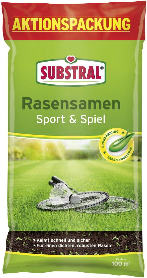 Substral Sport & Spiel Rasensamen 2 kg für 100 m²