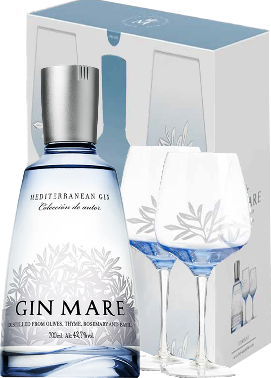 Gin Mare - Marc e Manuel Girò Glass Pack Gin Mare
