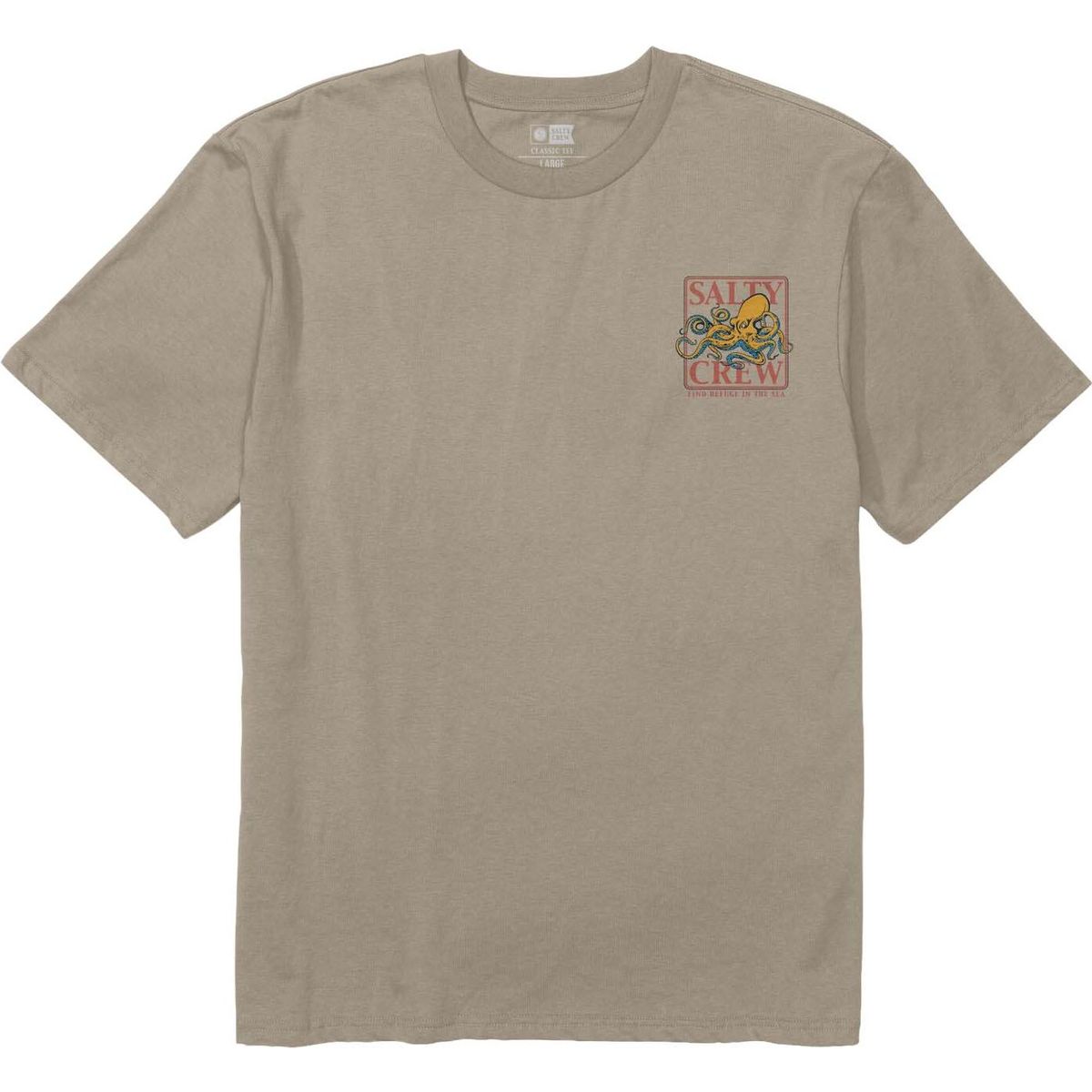 Salty Crew INK Slinger Standard Short Sleeve Tee twig (TWIG) L 20035490-TWIG-L