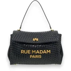 RUE MADAM PARIS für Damen. 1608 Les Jours Xl Motif Tasche schwarz (OSFA), Klassisch, Polyurethan