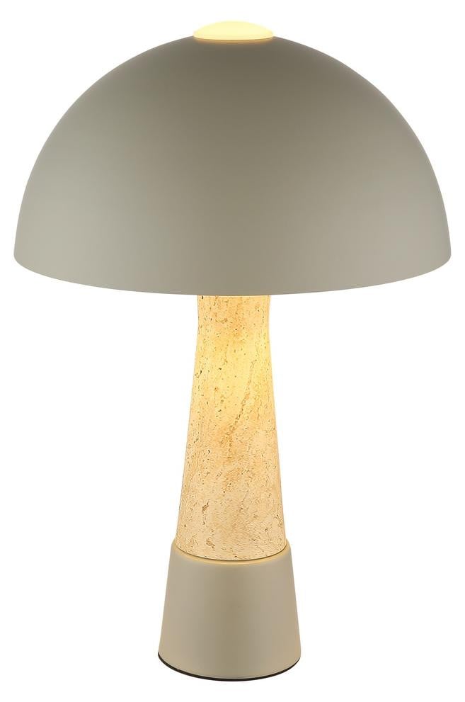 Globo Tafellamp Paulin Grijs