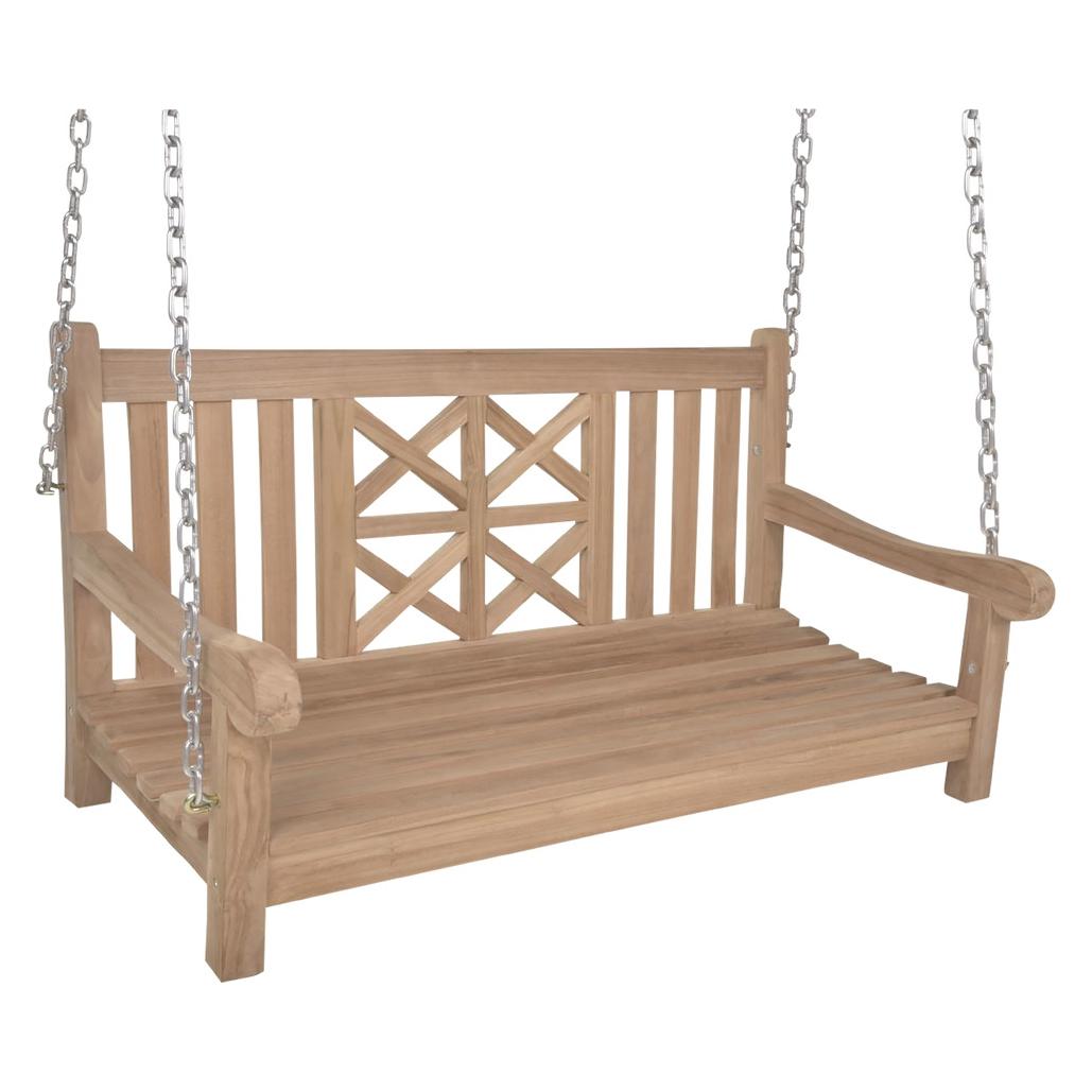 Garden Pleasure Hängebank Madura 940283 braun Holz 120,0 cm (940283)