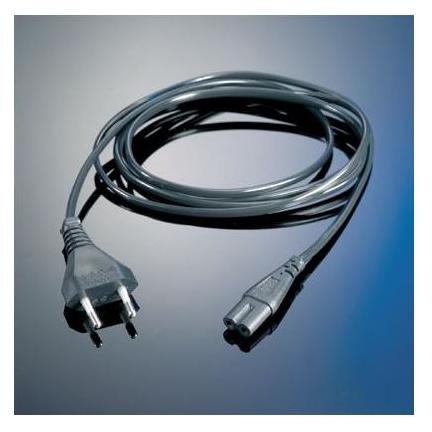 Value Netzkabel Euro-Flachstecker auf C7 (1.80 m) (19.99.2096)