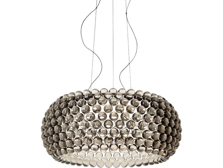 Foscarini Pendellampe Caboche grau Kunststoff 3840 lm Dimmbar B 70 cm - LED - Lichtfarbe: Extra warmweiss - LED Energiesparlampen