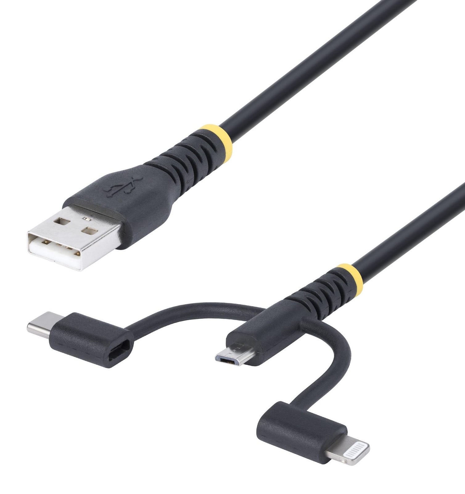 StarTech USB-oplaadkabel voor meerdere apparaten, 1 meter