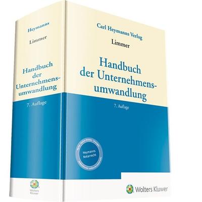 Handbuch der Unternehmensumwandlung, Gebundene Ausgabe von , Heymanns, Carl, 978-3-452-29946-8
