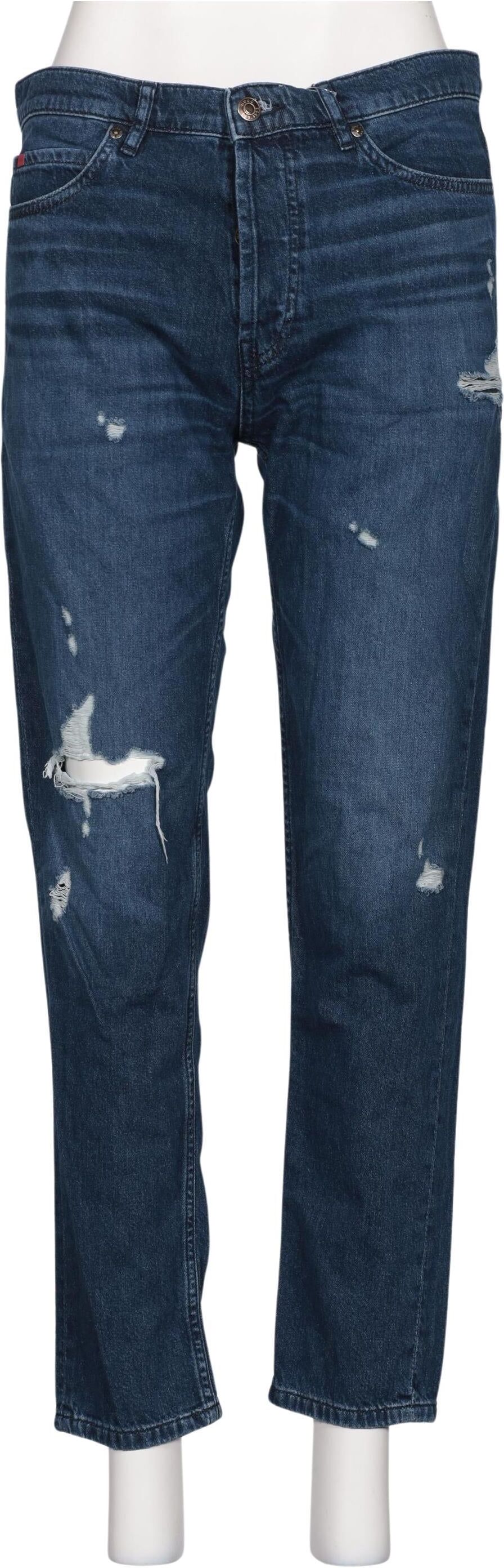 Hugo by Hugo Boss Damen Jeans, Blau, Gr. W31, Baumwolle - Second Hand