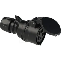 SHARK 225-6X - SHARK-Kupplung - 32A, 5p 6h - schwarz