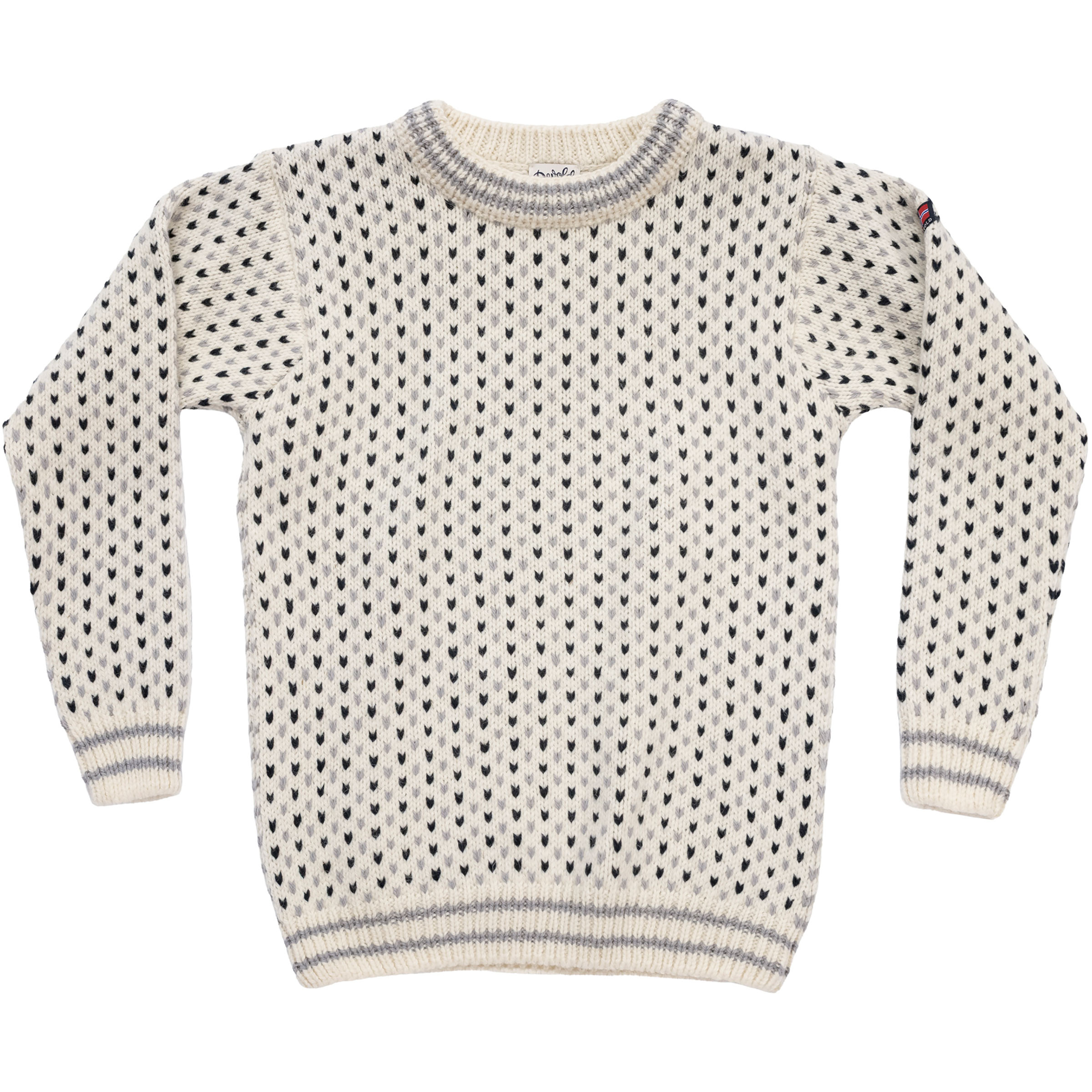Devold Nordsjø Two-Tone Pullover weiss Größe S Lifestyle Widerstandsfähig