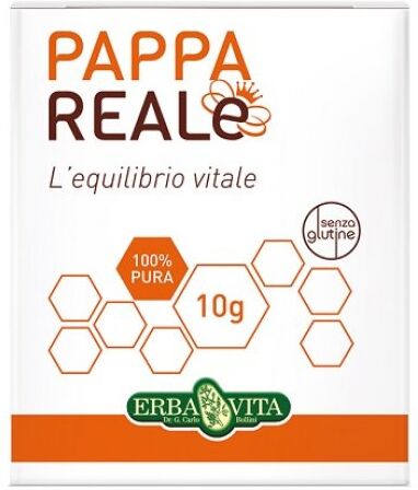 Erba Vita Pappa Reale Fresca 10 g - Integratore Naturale di Pappa Reale