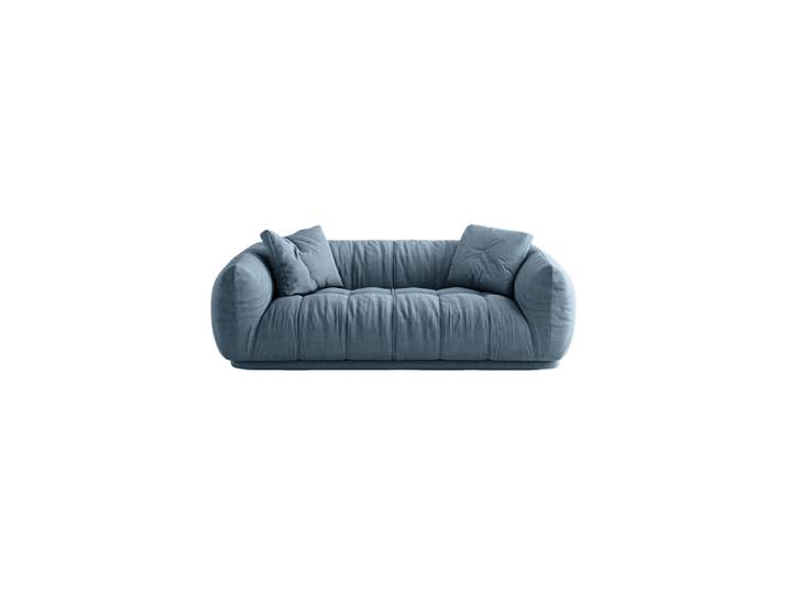 2-Sitzer Design Sofa „Julia“ Heritage Jeansblau CXL by Christian Lacroix