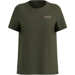 Odlo, Damen, Sportshirt, Cotton Blend Unlimited (S), Grün, S