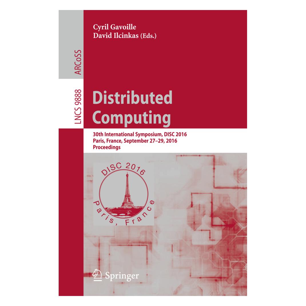 Springer Distributed Computing (Englisch, Softcover, Cyril Gavoille, David Ilcinkas) (55833836)