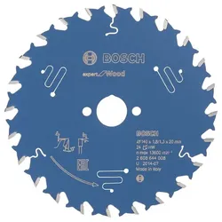 BOSCH Kreissägeblatt HW Expert 140x20x1,8 24T