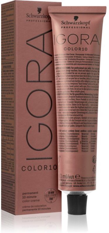 Schwarzkopf Professional IGORA Color 10 Permanent-Haarfarbe Farbton 6-0 Dark Blonde Natural 60 ml