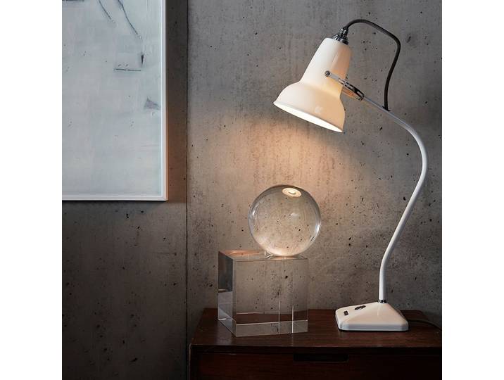 Original 1227 Mini Ceramic Tischleuchte Pure White - Anglepoise - Arbeitszimmer / Büro - Design - Keramik - Einflammig