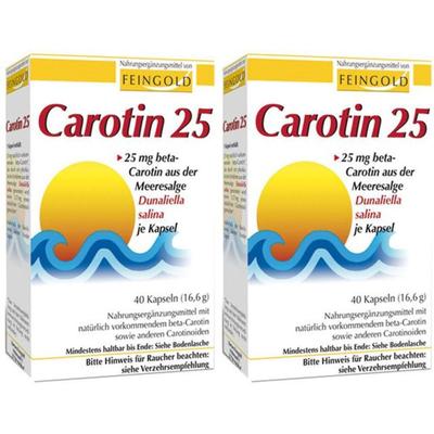 Carotin 25 Feingold Kapseln 2x 2x40 St
