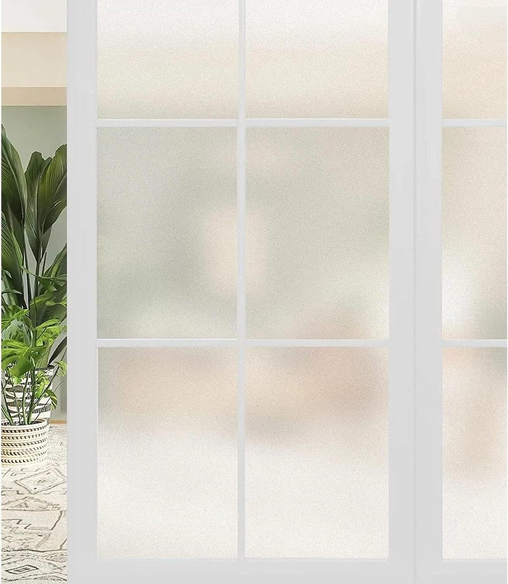Zelfklevende matglas raamfolie voor privacy, 70 x 200 cm