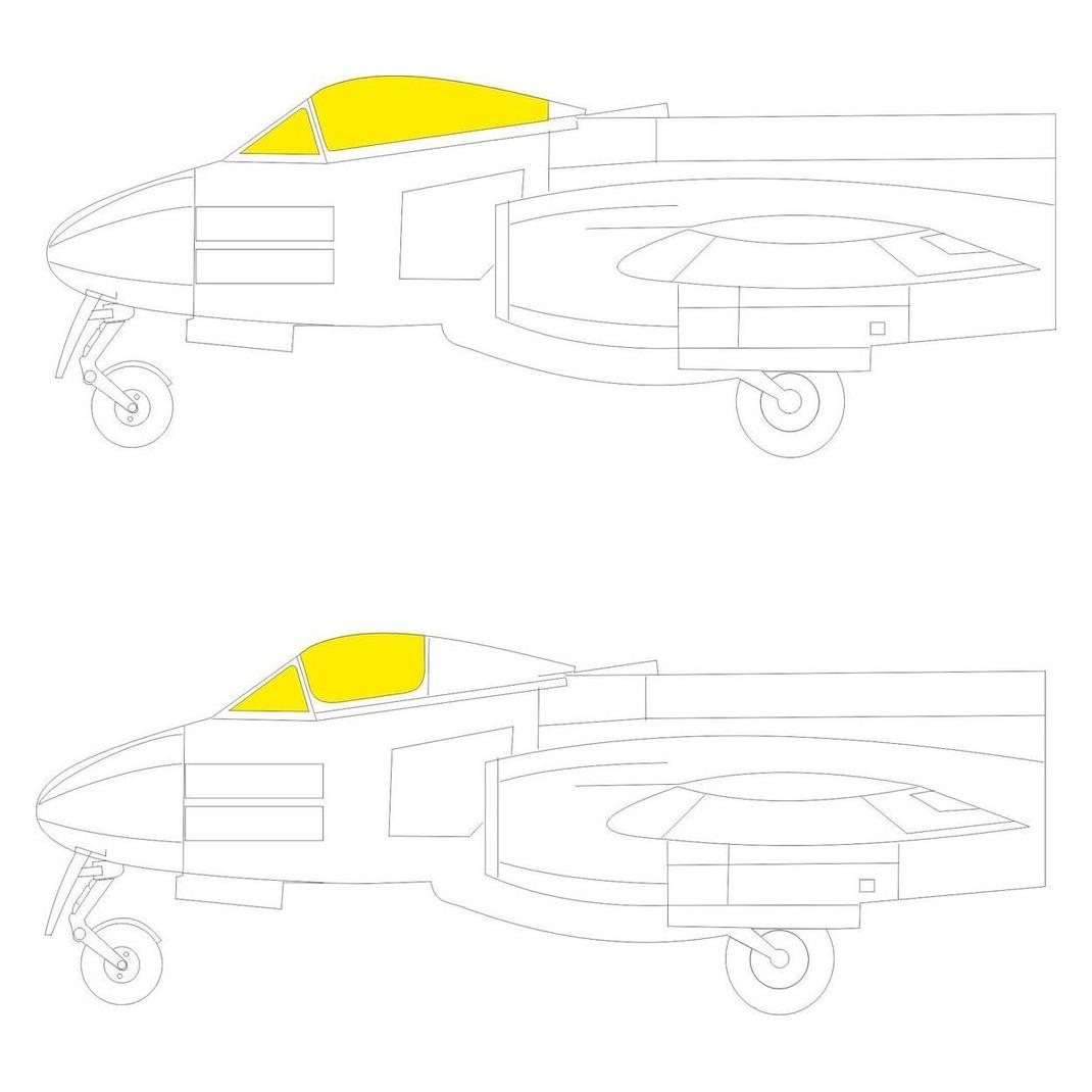 Eduard Meteor F.8 for AIRFIX (CX641)