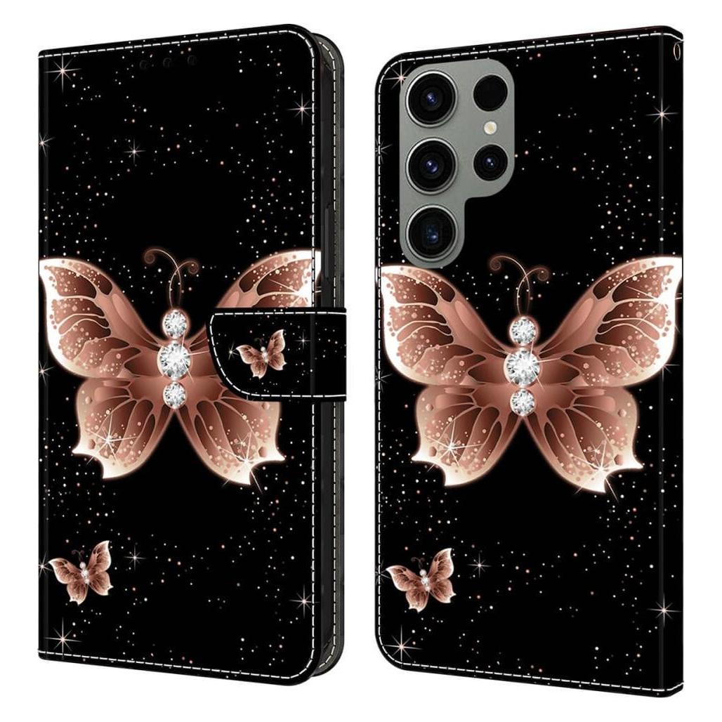 Cover-Discount 3D-Effekt Hülle Etui Diamond Butterfly (Samsung Galaxy S24 Ultra) (660171383L)
