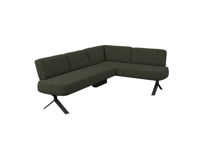 Livetastic Eckbank, Grün, Metall, 248x176 cm, Esszimmer, Bänke, Eckbänke