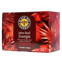 Black Bee Jalea Real Energía 20 Ampollas
