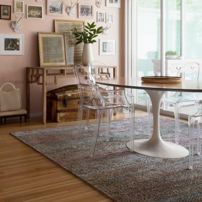 Alexander Home Genova Sunset Geometric Boho Chic Area Rug