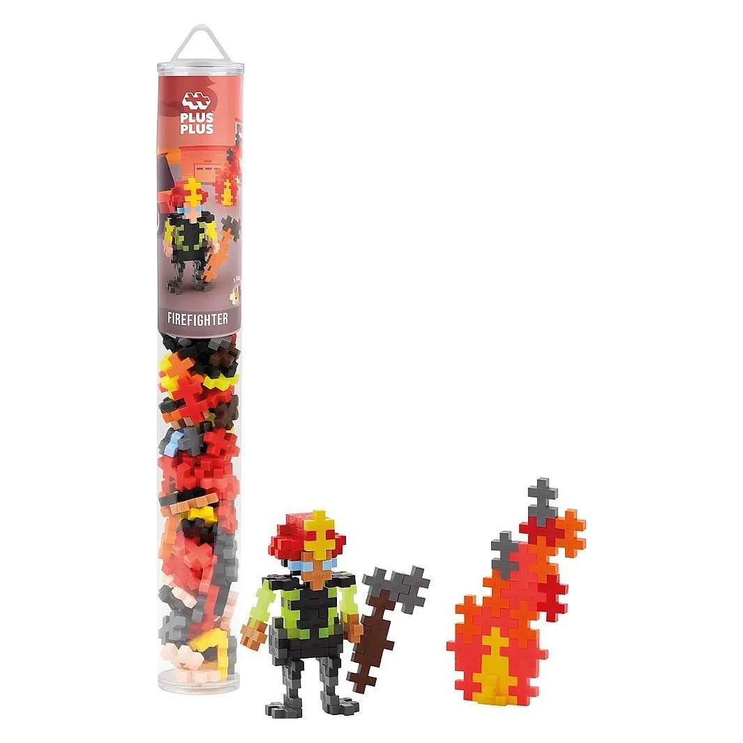 Plus-Plus 100 Kreativ Bausteine Feuerwehrmann (4294)