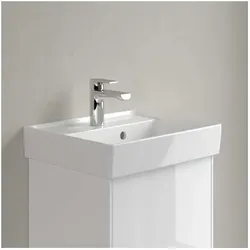 Villeroy und Boch Collaro Handwaschbecken 433445R1 mit Überlauf, 45x37cm, weiß C-plus