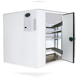 A&S Gastro Kühlzelle 1500x1800x2010 mmnkl. Kühlaggregat und Regal