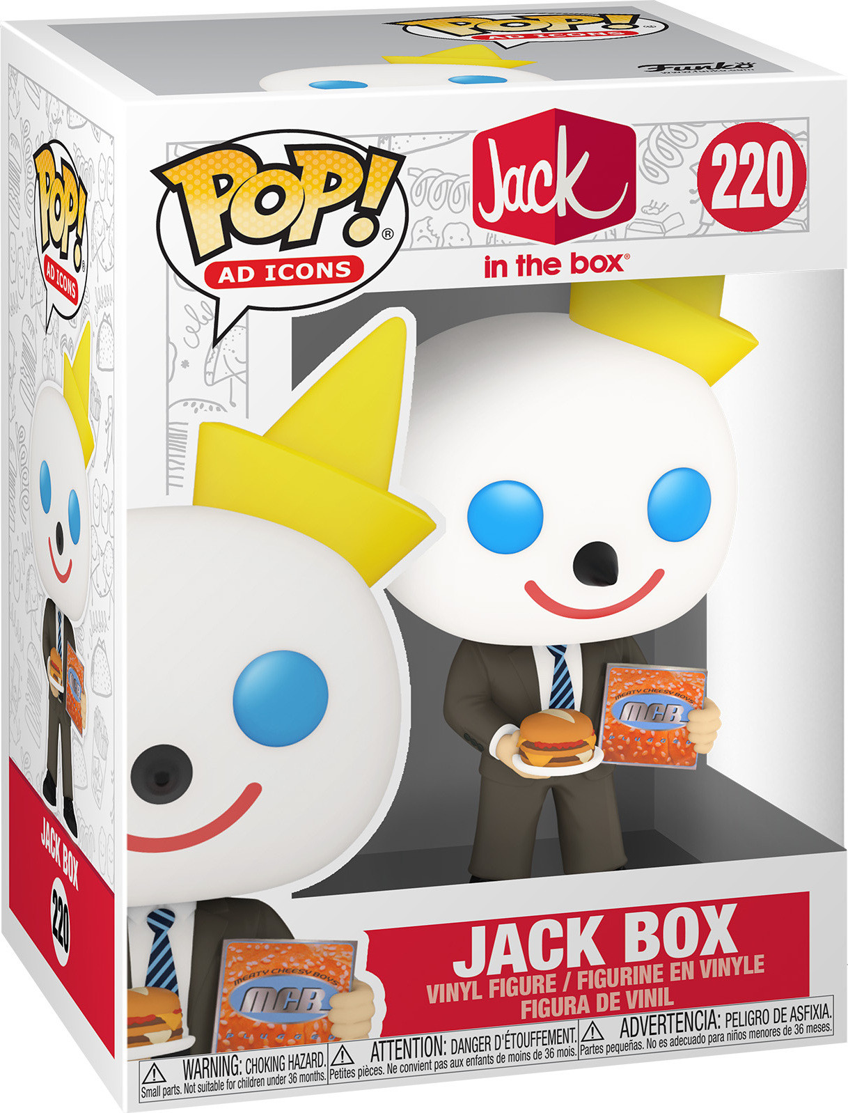 Funko Pop! Ad Icons Jack In The Box Jack Box #220