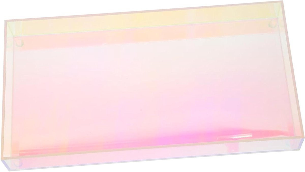 Transparant Acryl Dienblad als Make-up Organizer en Sieradenbak