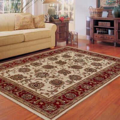 Style Haven Annapolis Bordered Traditional Area Rug