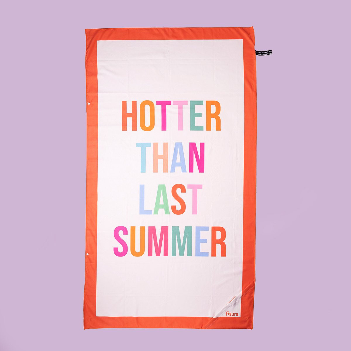Fisura Hotter Than Last Summer strandlaken voor volwassenen, 180 x 100 cm