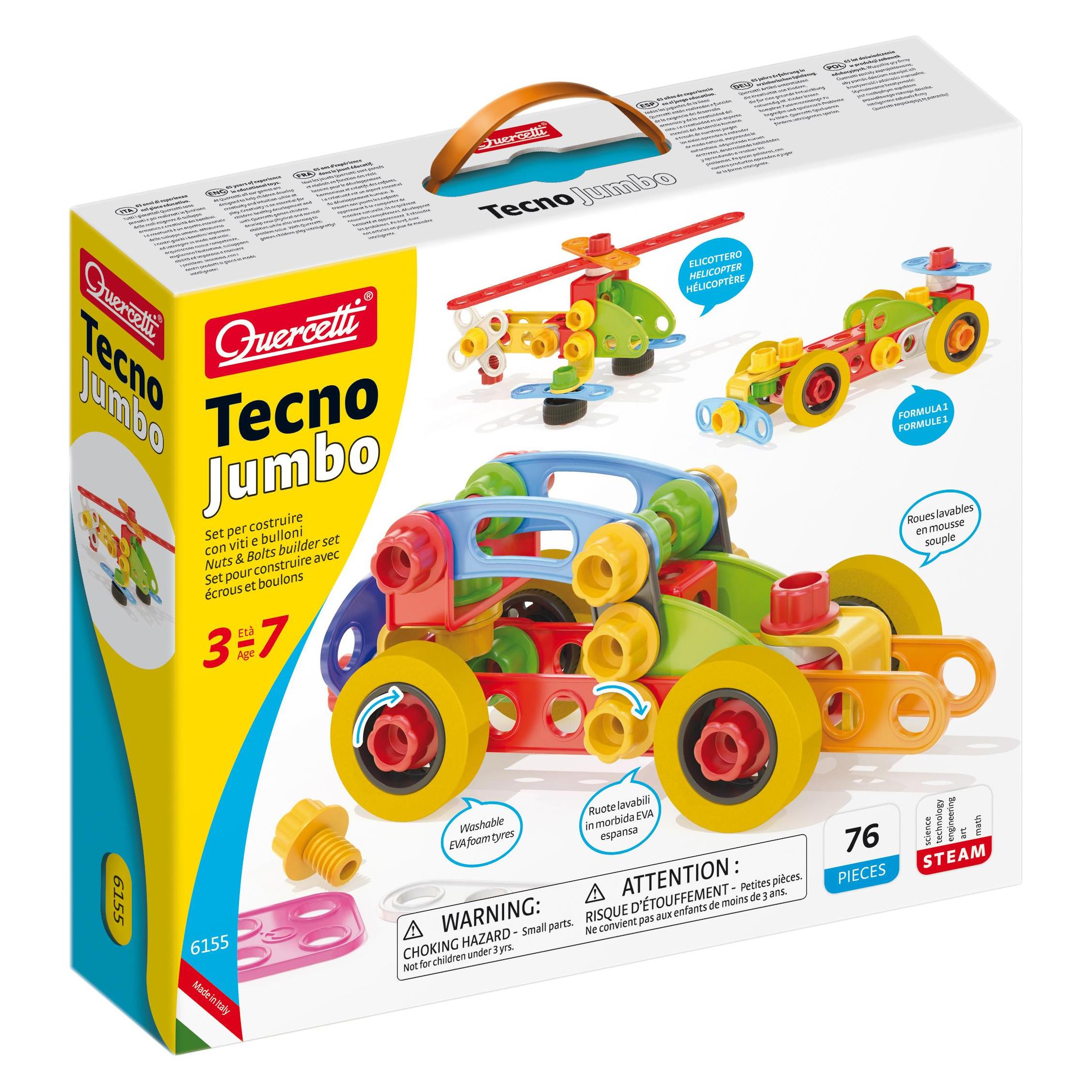 Quercetti Tecno Jumbo Technik-Baukasten (6155)
