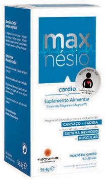 Suplemento Alimentar Magnésio Maxnésio Cardio 60 cápsulas