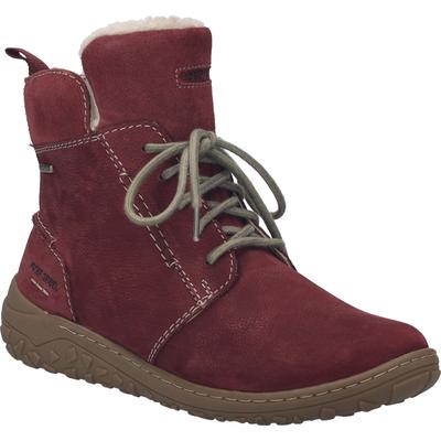 Stiefelette JOSEF SEIBEL "Ruby 53, plum", Damen, Gr. 42, rot (plum), Schuhe Stiefelette