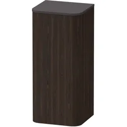 Duravit Happy D.2 Plus Halbhochschrank HP1260R6969 40x36cm, 1 Tür, Tür rechts, nussbaum gebürstet