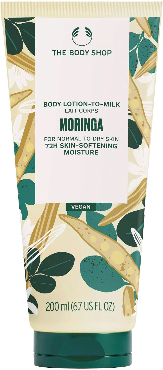 THE BODY SHOP Moringa 72H Moisture Body Lotion-To-Milk 200ml