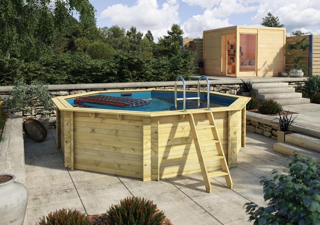 KARIBUHOLZT Pool Modell 2A Variante A 470x550cm 08427352