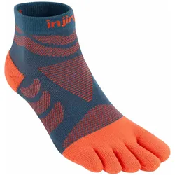 Injinji, Damen, Sportsocken, Ultra Run Mini-Crew Socken (35 - 40), Blau