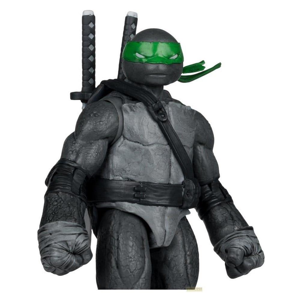 McFarlane Tortues Ninja Page Punchers figurine Leonardo (Black White & Green) (Red Platinum Edition) 13 cm (66946246)